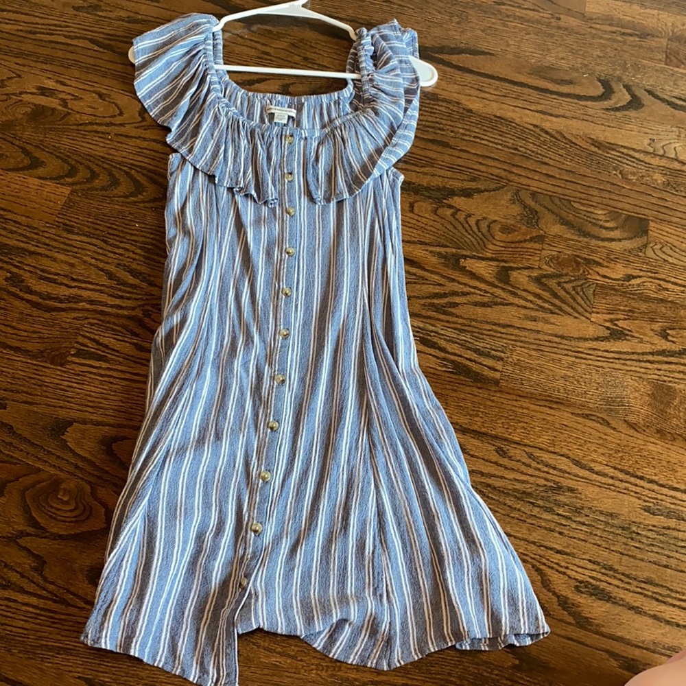 American eagle off the shoulder mini dress